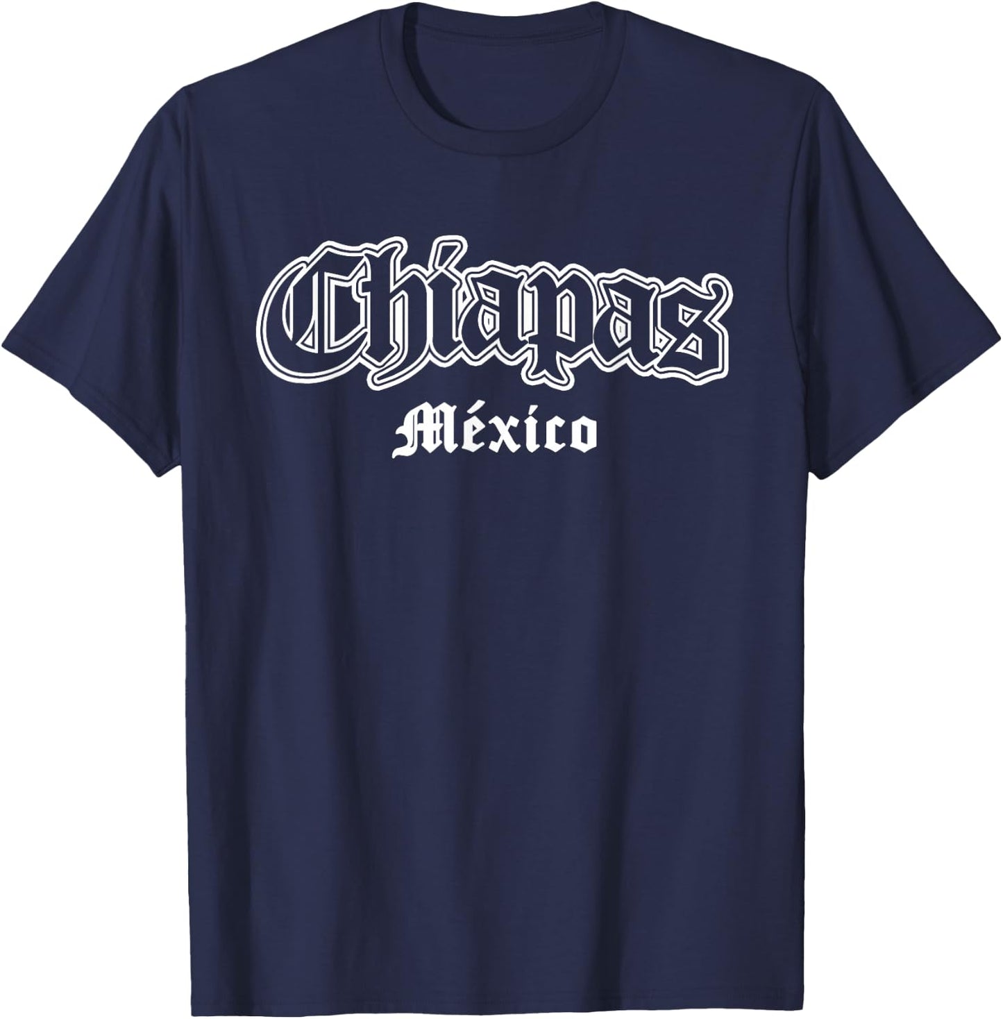 Chiapas Mexico Souvenir T-Shirt - T-Shirt | Navy