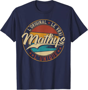 Mathys The Original The True The Unique Men & Boys , Black, S T-Shirt - T-Shirt | Navy