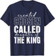 Created Chosen Called Daughter Of King Christian Quote Women T-Shirt - T-Shirt | Navy