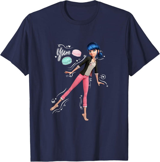 Miraculous Ladybug Marinette Bakery T-Shirt - T-Shirt | Navy