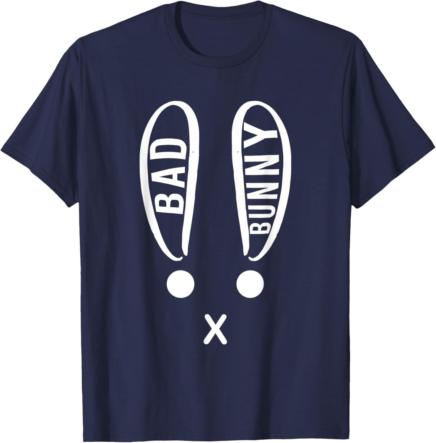 Bunny Bad Rabbit Christian Easter Eggs Holly Week Pascha T-S T-Shirt - T-Shirt | Navy