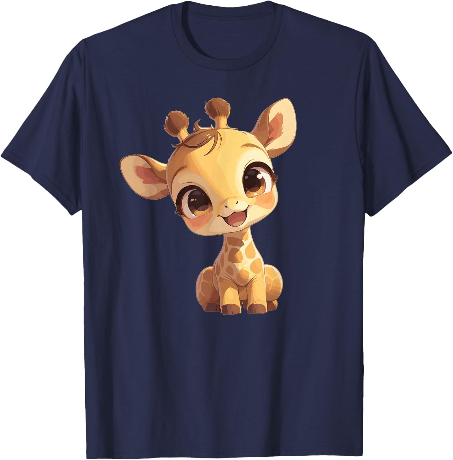 Giraffes Giraffe T-Shirt - T-Shirt | Navy