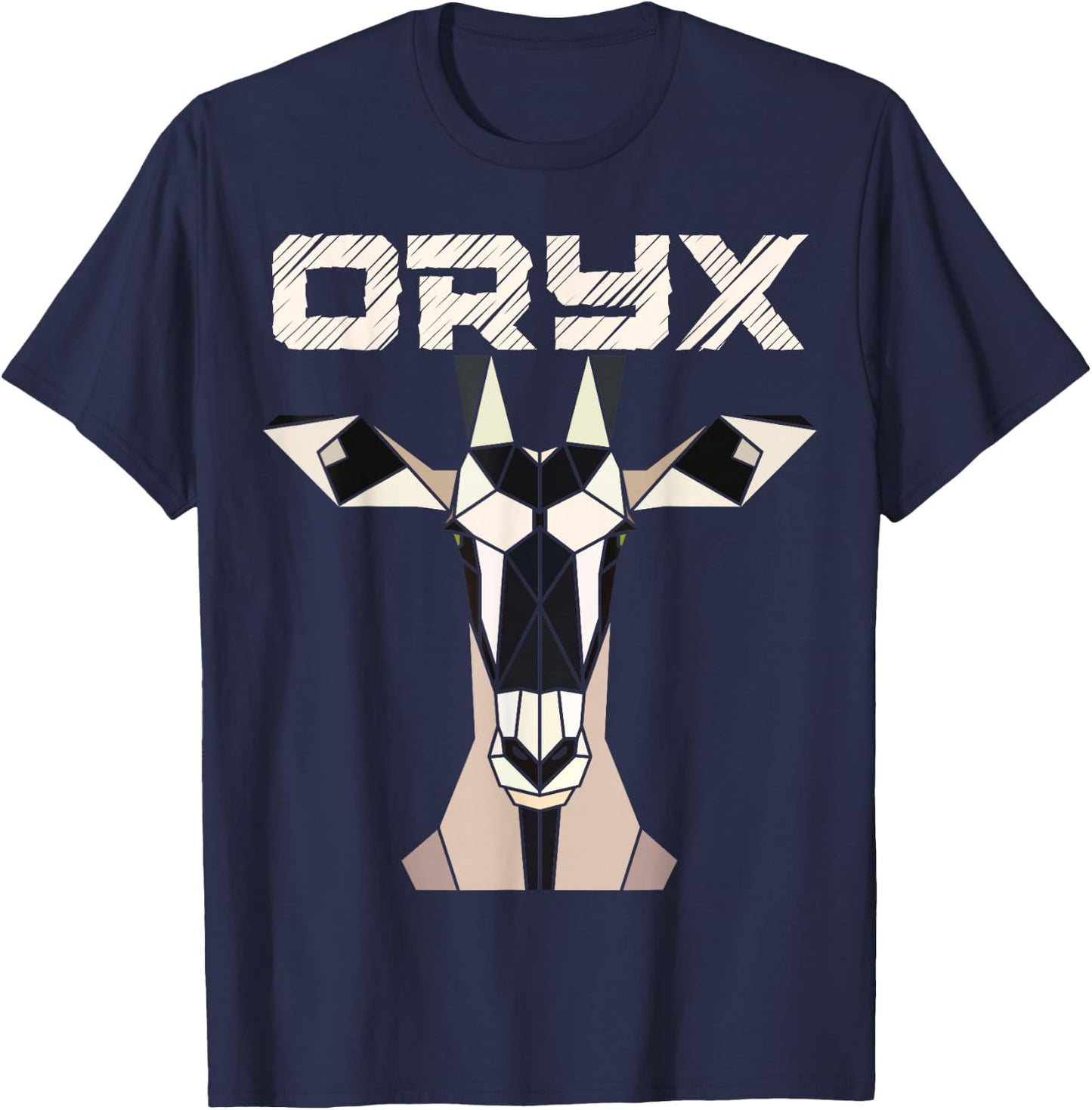 Oryx Antelope, Oryx T-Shirt - T-Shirt | Navy