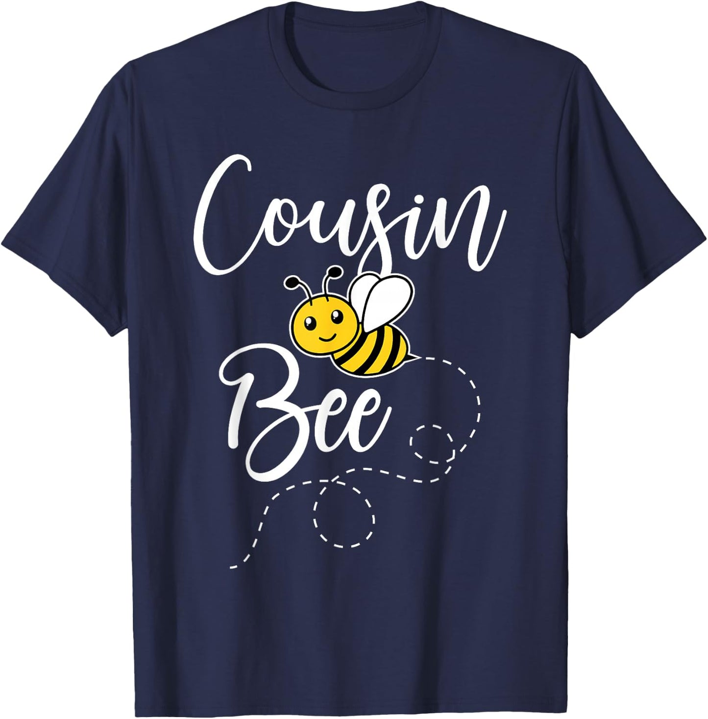 Cousin Of The Bee Day Girl Hive Family Matching Birthday T-Shirt - T-Shirt | Navy