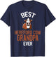 Best Hereford Cow Grandpa Ever T-Shirt - T-Shirt | Navy