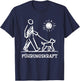 Leadership Funny Dog Sayings with Print Men's Dog , black T-Shirt - T-Shirt | Navy