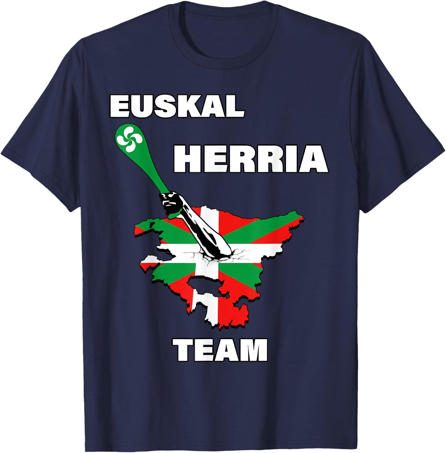 Euskal Herria Team Sport Basque Country Men's Women's T-Shirt - T-Shirt | Navy