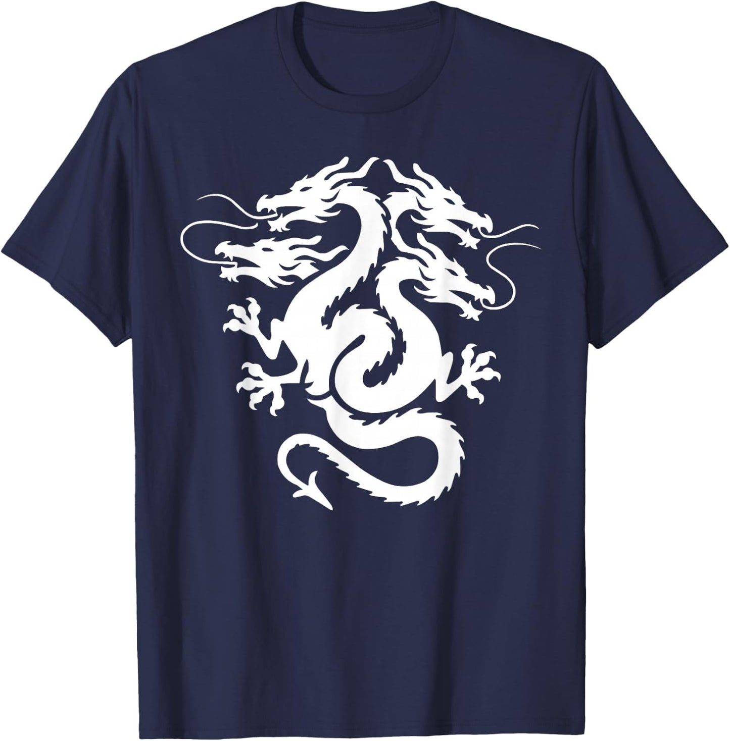 Lernaean Hydra Snake Mythical Creature Greek Mythology T-Shirt - T-Shirt | Navy