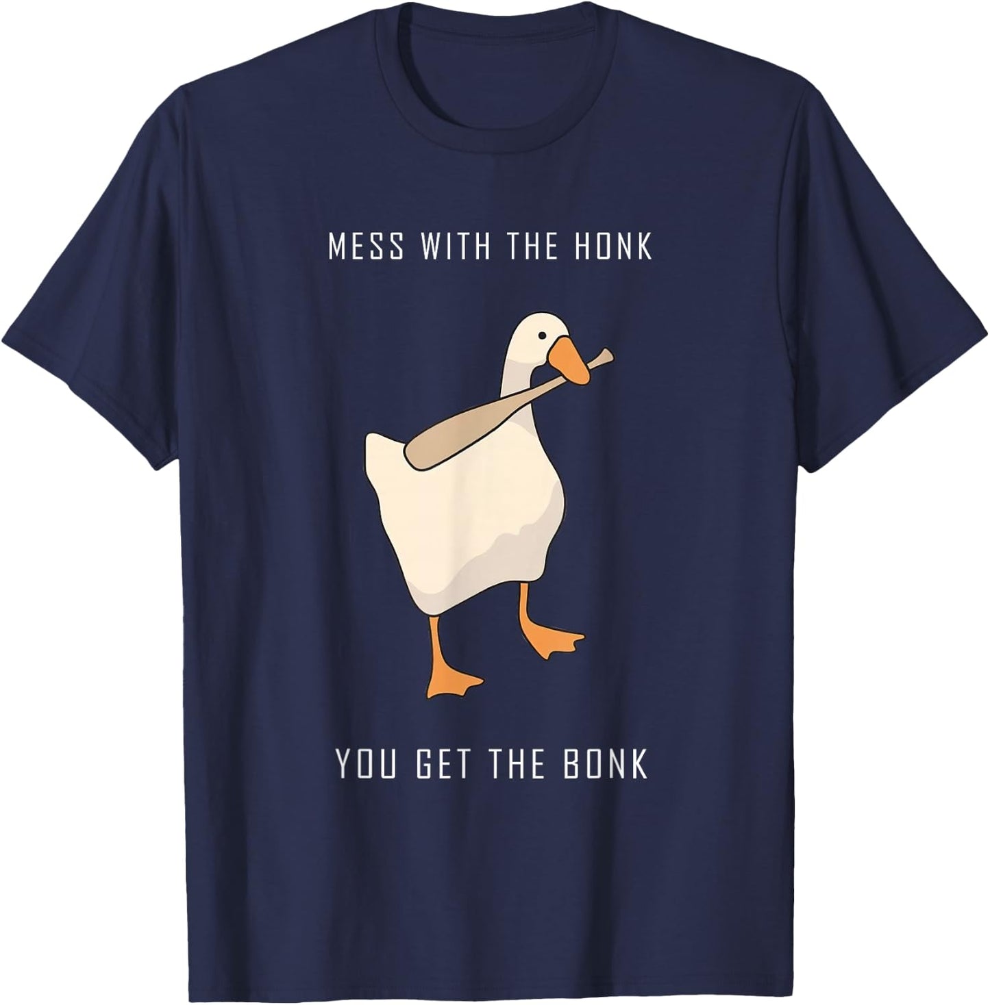 Untitled Goose Game Lustiges Familienspiel T-Shirt - T-Shirt | Navy