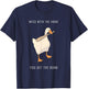 Untitled Goose Game Lustiges Familienspiel T-Shirt - T-Shirt | Navy