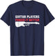 Funny Guitar Player Dirty Adult Humour T-Shirt - T-Shirt | Navy