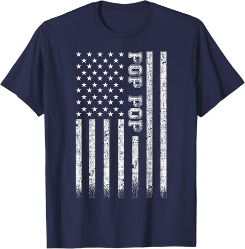 Pop Pop American Flag Women Kids Men