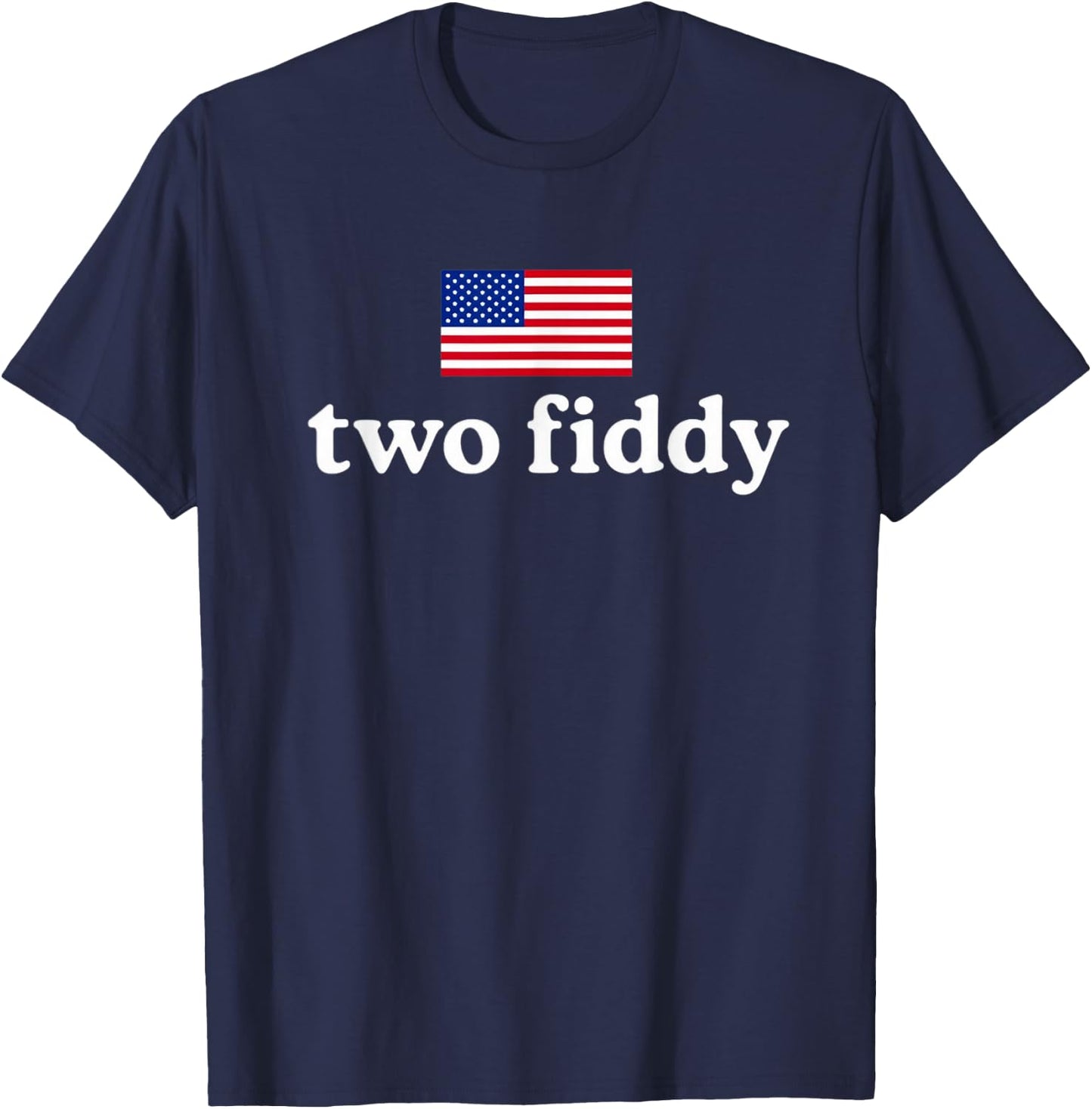 Two Fiddy T-Shirt - T-Shirt | Navy