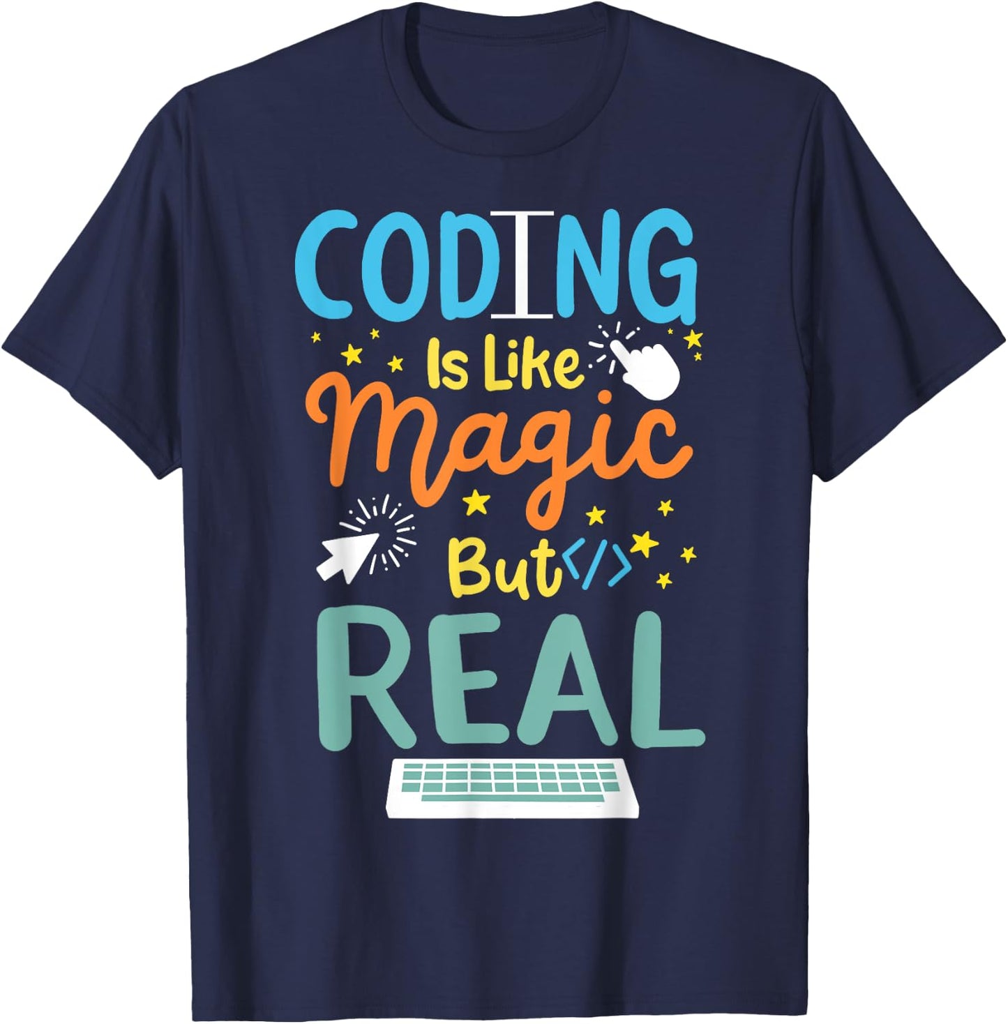 Coding Coder Computer Science Programming T-Shirt - T-Shirt | Navy