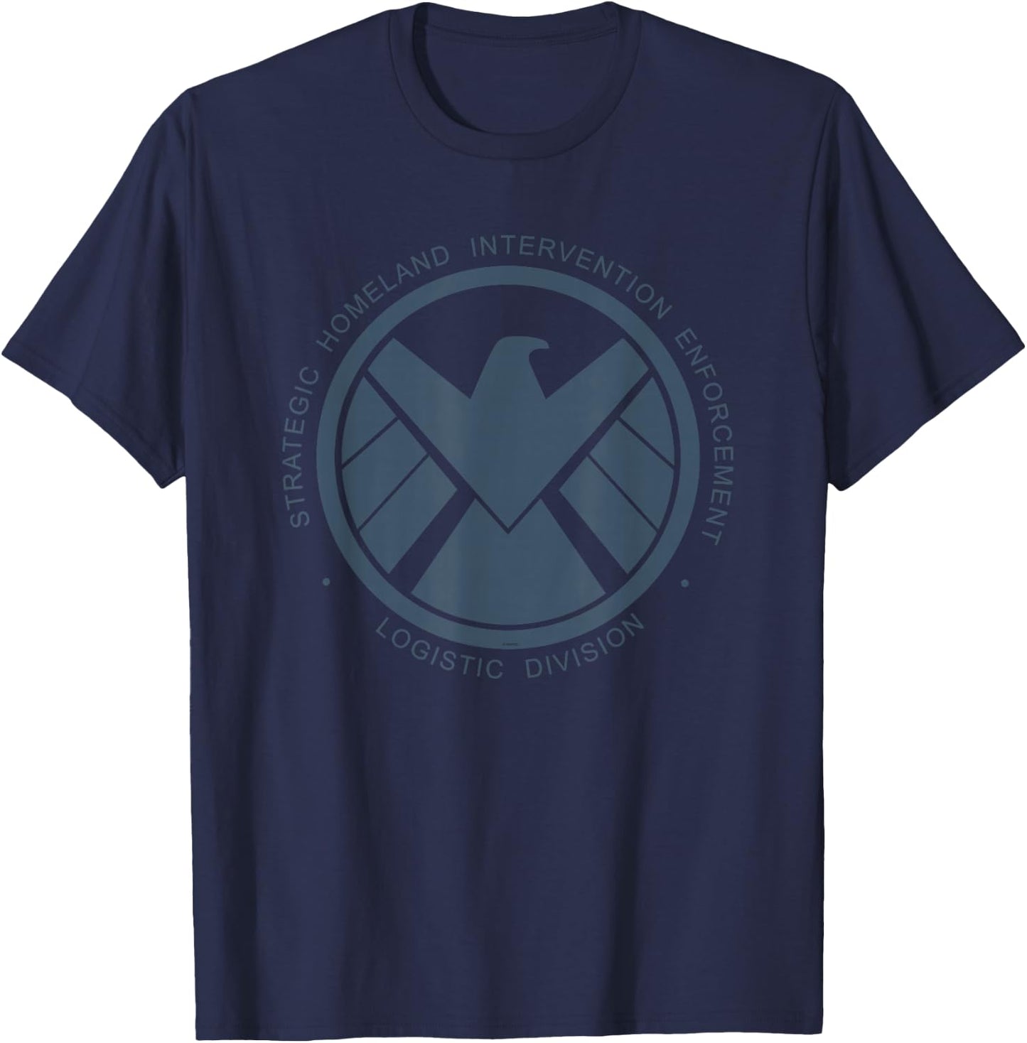 Marvel Avengers Agent Of SHIELD Logistics Division T-Shirt - T-Shirt | Navy