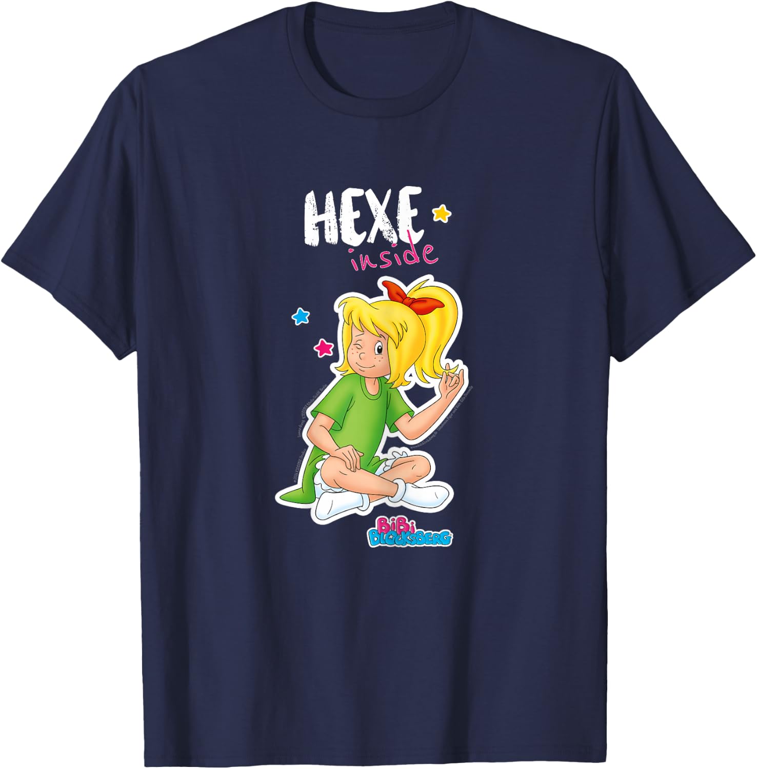 Bibi Blocksberg - Hexe Inside T-Shirt - T-Shirt | Navy