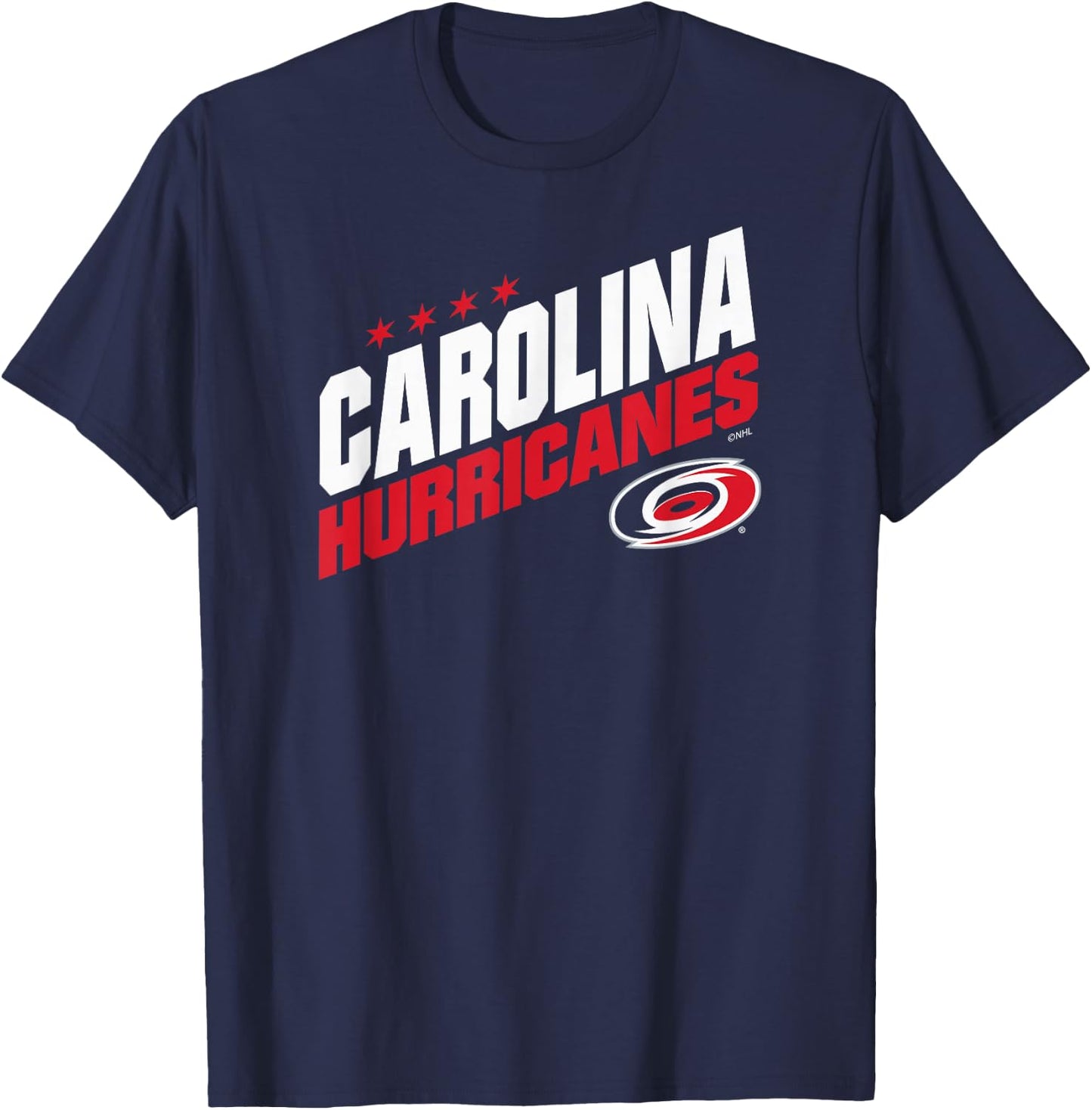 Carolina Hurricanes Fuel Black Officially Licensed T-Shirt - T-Shirt | Navy