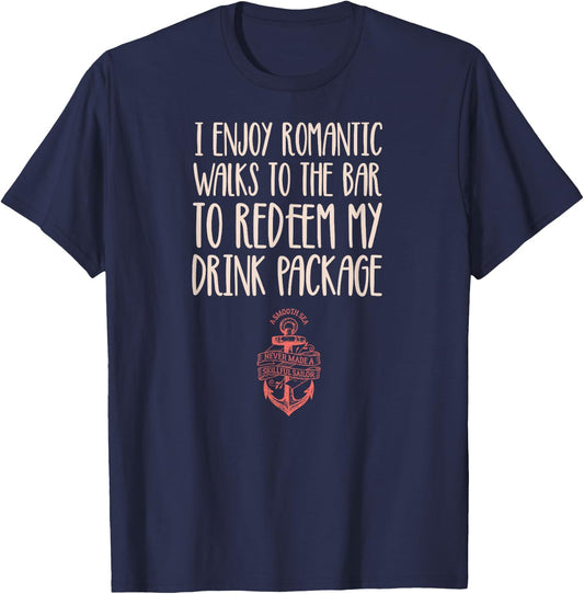 Funny Cruise Shirts With Sayings Men Party Shirts T-Shirt - T-Shirt | Navy