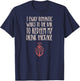 Funny Cruise Shirts With Sayings Men Party Shirts T-Shirt - T-Shirt | Navy