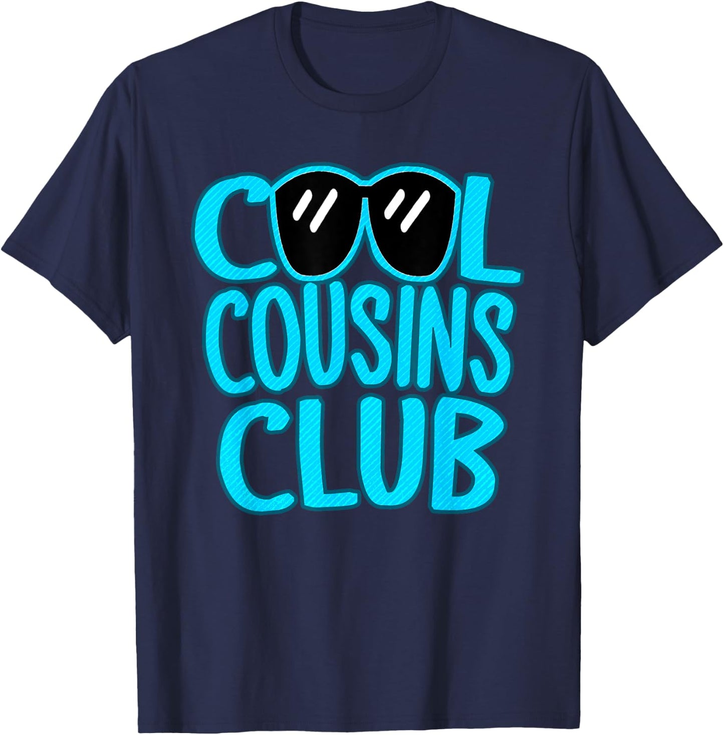 Cool Cousins Club Matching Cousin Crew Funny Girls Boys Kids T-Shirt - T-Shirt | Navy