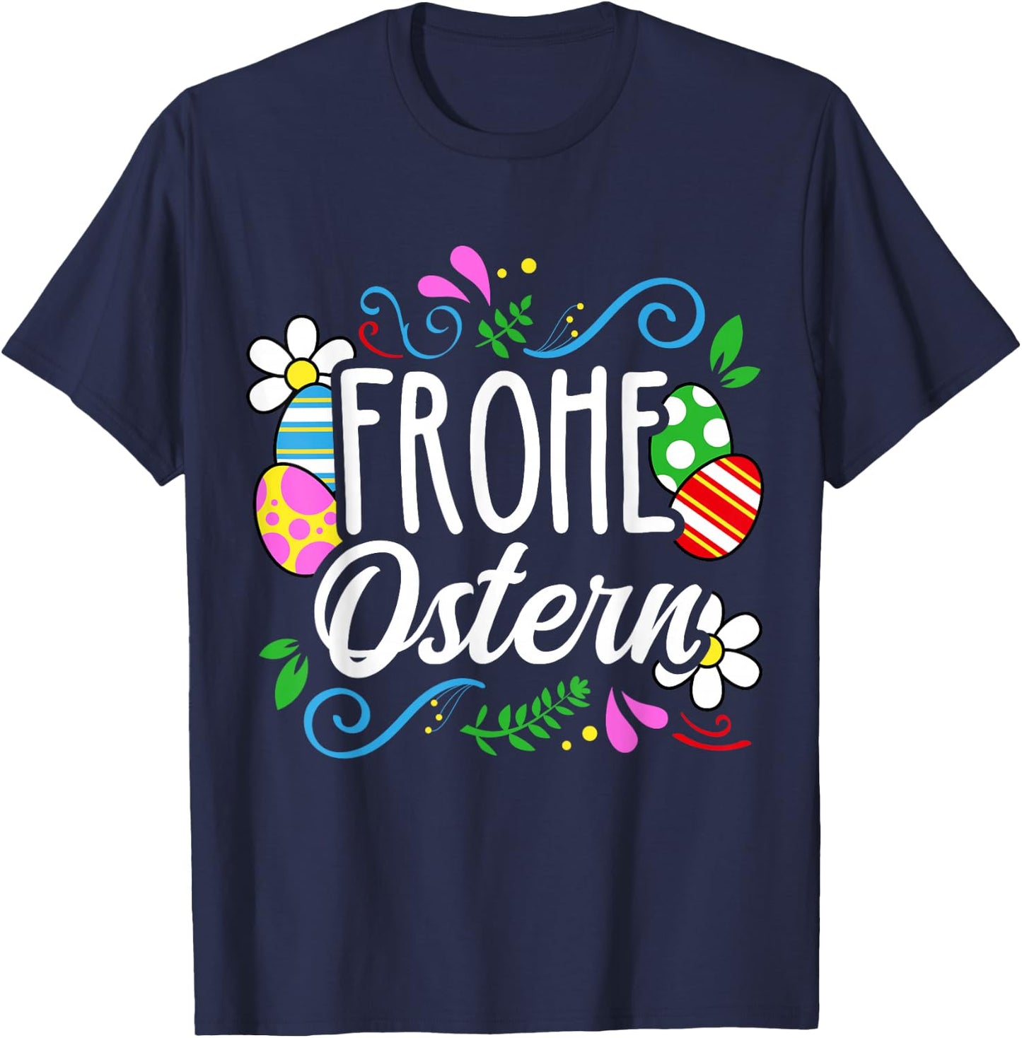 Oster T Shirt Osterhase Spruch Hasen Kostüm Ostern Geschenk T-Shirt - T-Shirt | Navy