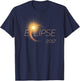 Beautiful Solar Eclipse 2017 Graphic T-Shirt - T-Shirt | Navy
