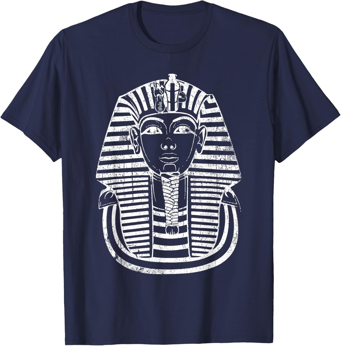 Ancient Egyptian pharaoh king - King Tut Tutankhamun T-Shirt - T-Shirt | Navy