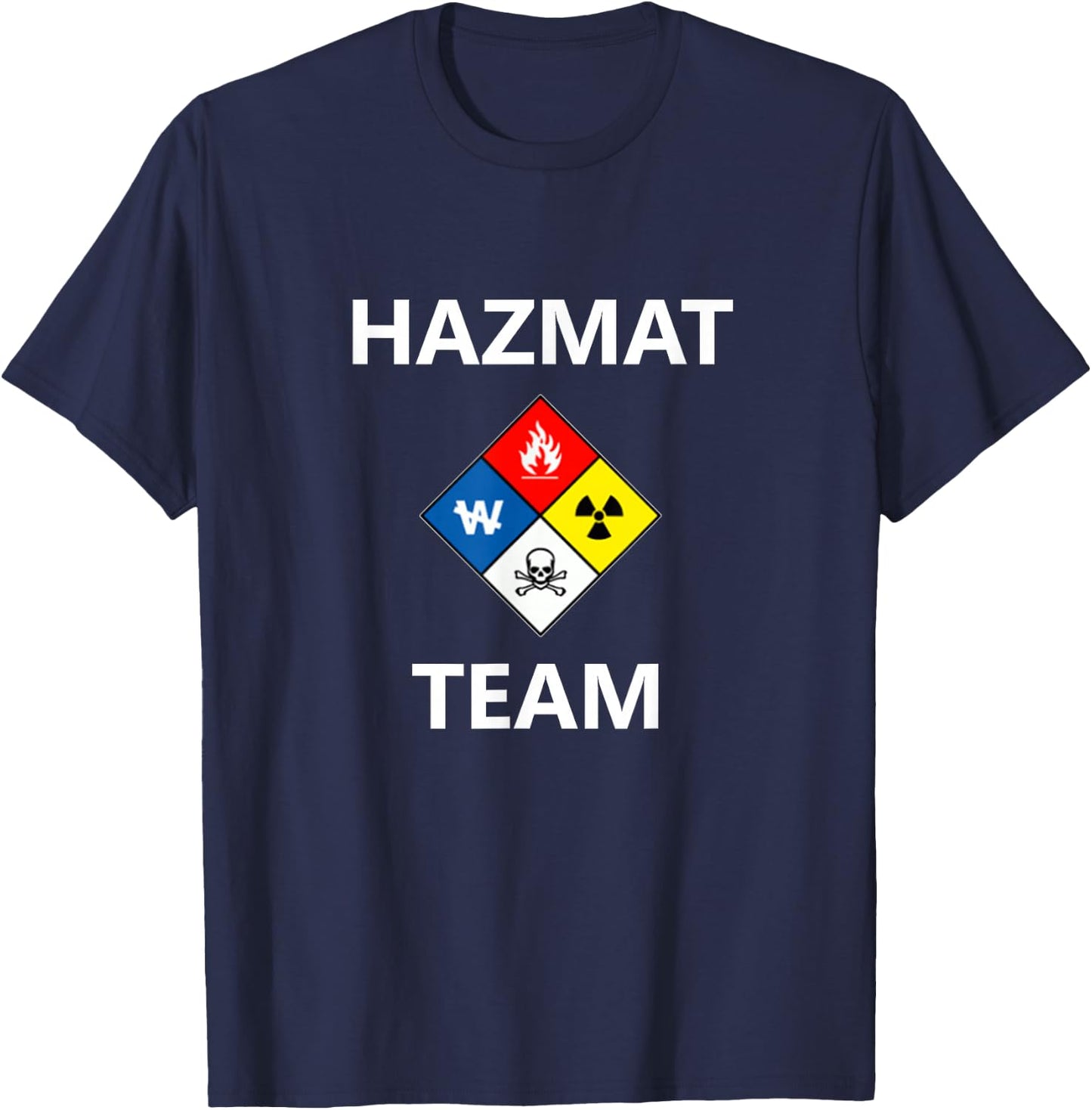 Hazmat Material Response Team Technician Emergency EMS EMT T-Shirt - T-Shirt | Navy