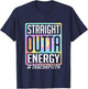 Straight Outta Energy Teacher Life Tie Dye Women T-Shirt - T-Shirt | Navy