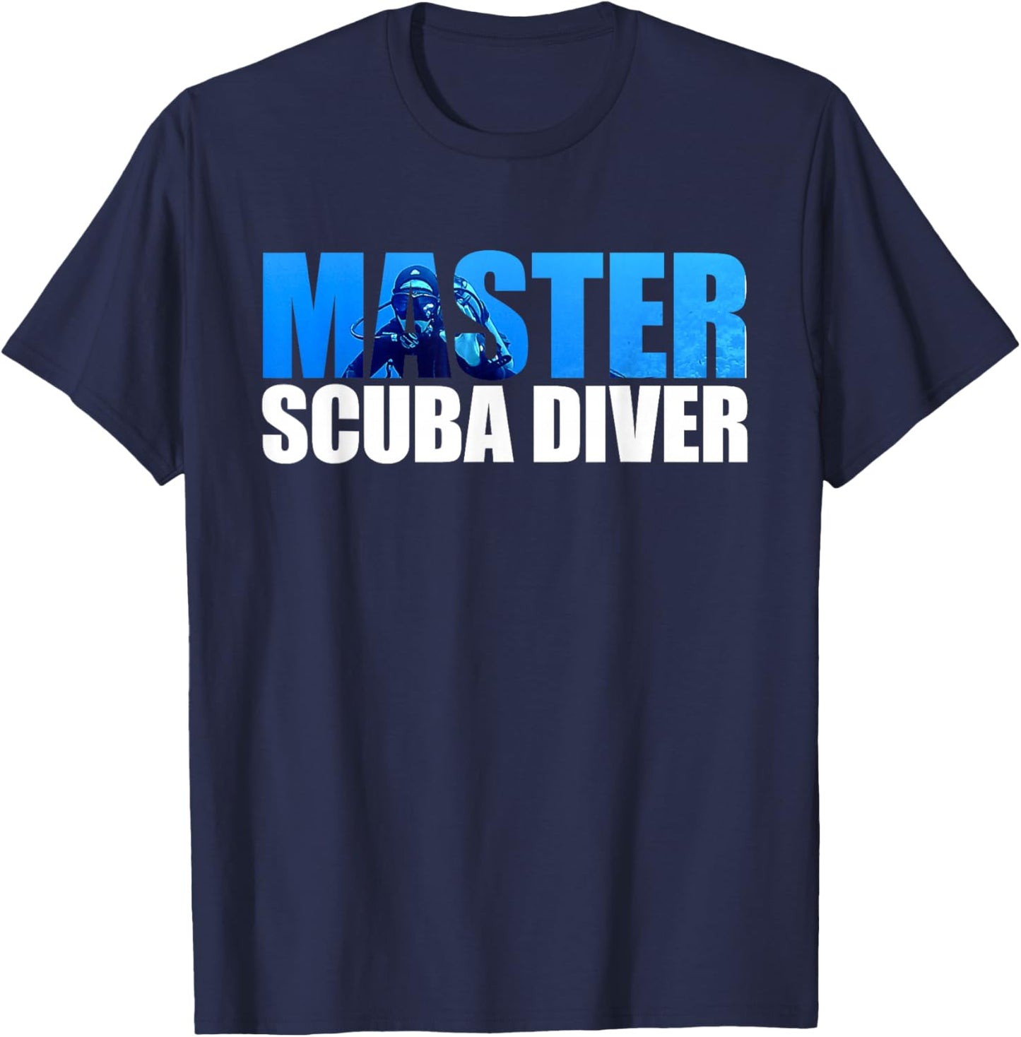 Master Scuba Diver for Dive Addicts T-Shirt - T-Shirt | Navy