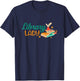 Library Carin Library Reader Book Worm T-Shirt - T-Shirt | Navy