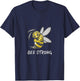 Bee Strong T-Shirt - T-Shirt | Navy