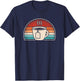 Tea Lover Vintage Cup Of Tea Retro Teacup Men Women T-Shirt - T-Shirt | Navy