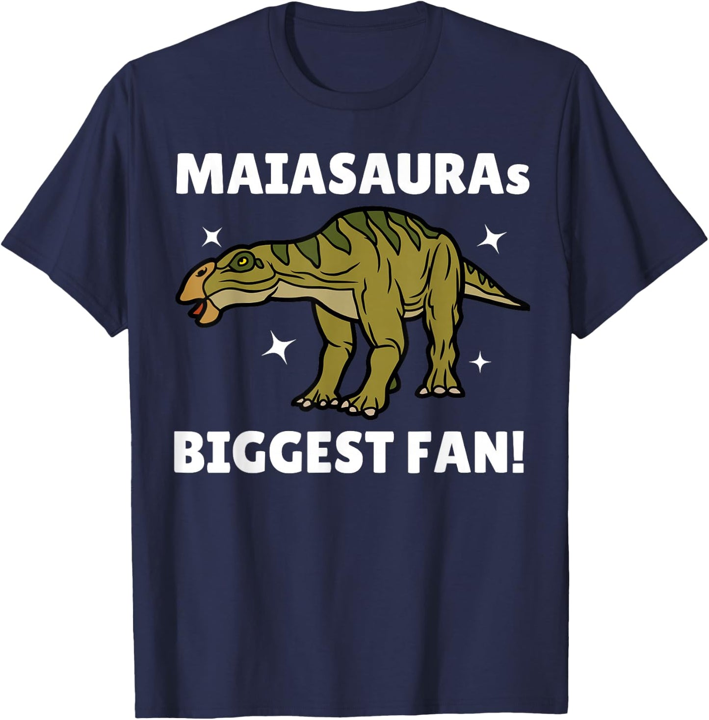 Funny Maiasaura T-Shirt - T-Shirt | Navy
