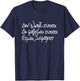 Kazantzakis quotes Ich hoffe umsonst Ich fürchte nichts.Ich bin frei T-Shirt - T-Shirt | Navy
