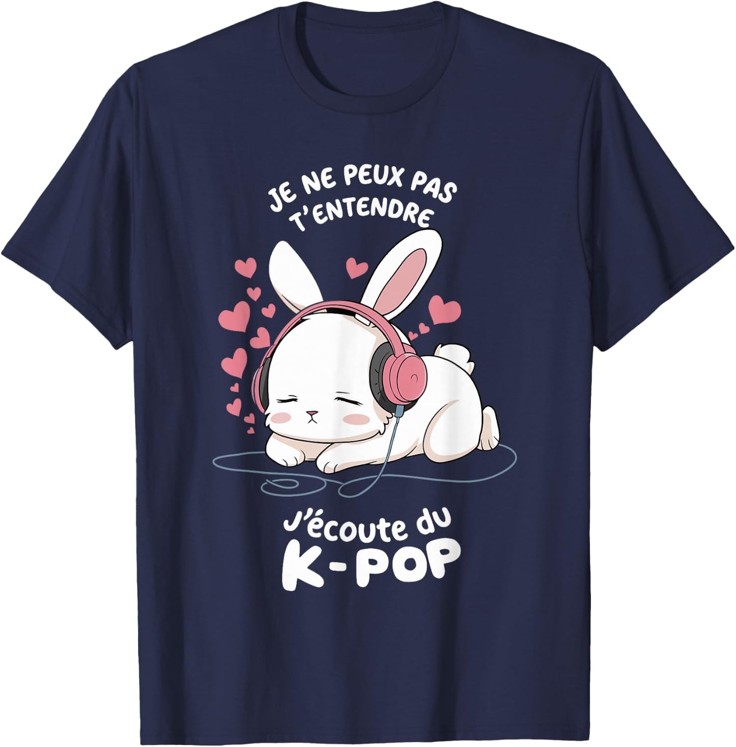 K-Pop | for Girls & Women Gifts K-Pop , Black, S T-Shirt - T-Shirt | Navy