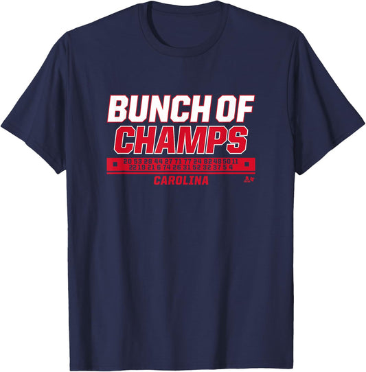 Bunch of Champs - Carolina Hockey T-Shirt - T-Shirt | Navy
