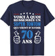 70 Years Gift Funny Birthday Super Tonton T-Shirt - T-Shirt | Navy