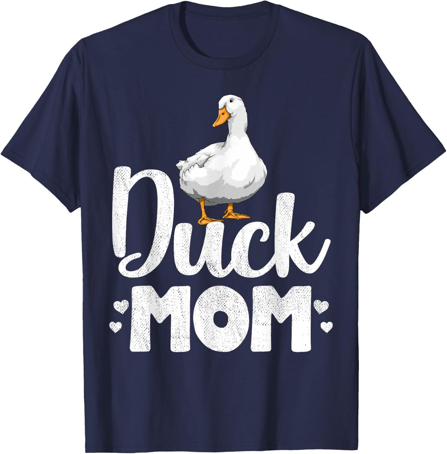 Duck Mom Shirt Funny Water Duckling Gifts T-Shirt - T-Shirt | Navy