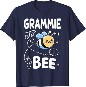 Grammie To Bee Soon To Be Grammie T-Shirt - T-Shirt | Navy