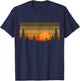 Forest Trees Wildlife Outdoors Nature Women Men Vintage T-Shirt - T-Shirt | Navy