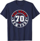 New York The Bronx 70 born in 1970 T-Shirt - T-Shirt | Navy