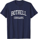 Bothell High School HS Bothell WA Vintage Sports T-Shirt - T-Shirt | Navy