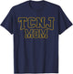 TCNJ Mom Apparel Sports Fan T-Shirt - T-Shirt | Navy