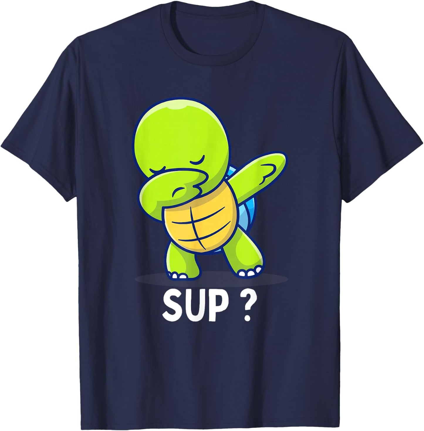 Dabbing Turtle T-Shirt - T-Shirt | Navy
