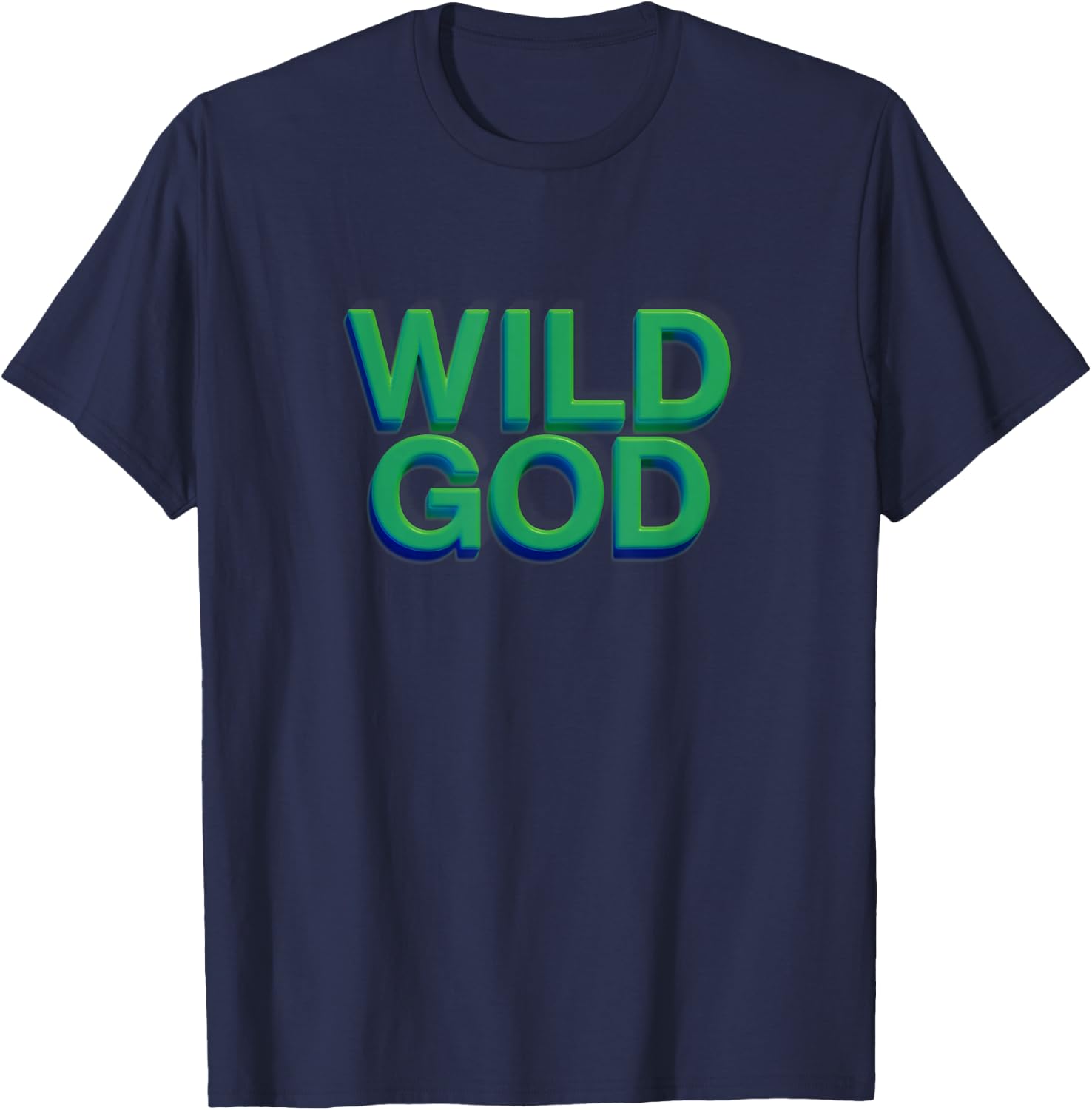 Nick Cave and the Bad Seeds - Green Wild God T-Shirt - T-Shirt | Navy