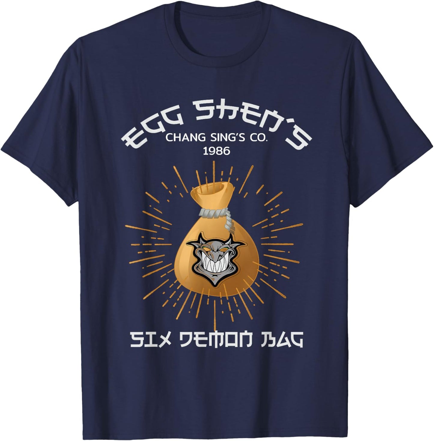 Cool - Egg Shen's Six Demon Bag T-Shirt - T-Shirt | Navy
