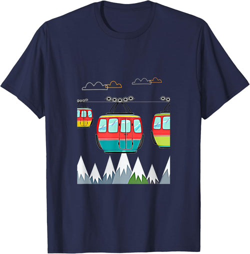 Seilbahn gondel in den Mountains , black, s