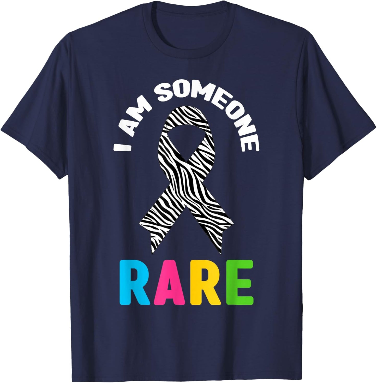 Rare Disease Day 2026 Shirt - I am Rare Disease Awareness T-Shirt - T-Shirt | Navy
