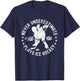 Ice Hockey Girl Never Underestimate A Girl Who Plays Hockey T-Shirt - T-Shirt | Navy